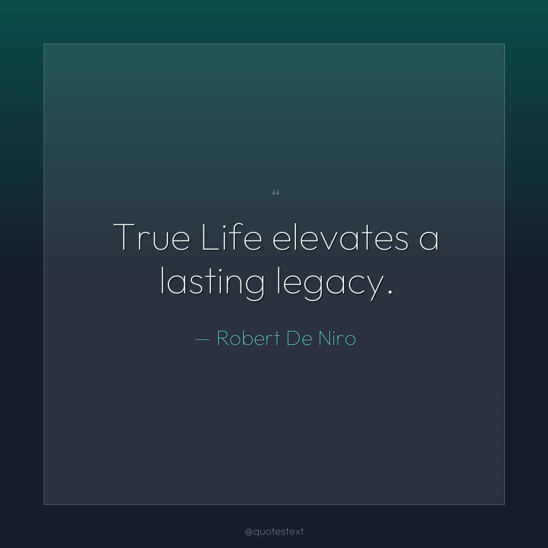 True Life elevates a lasting legacy.